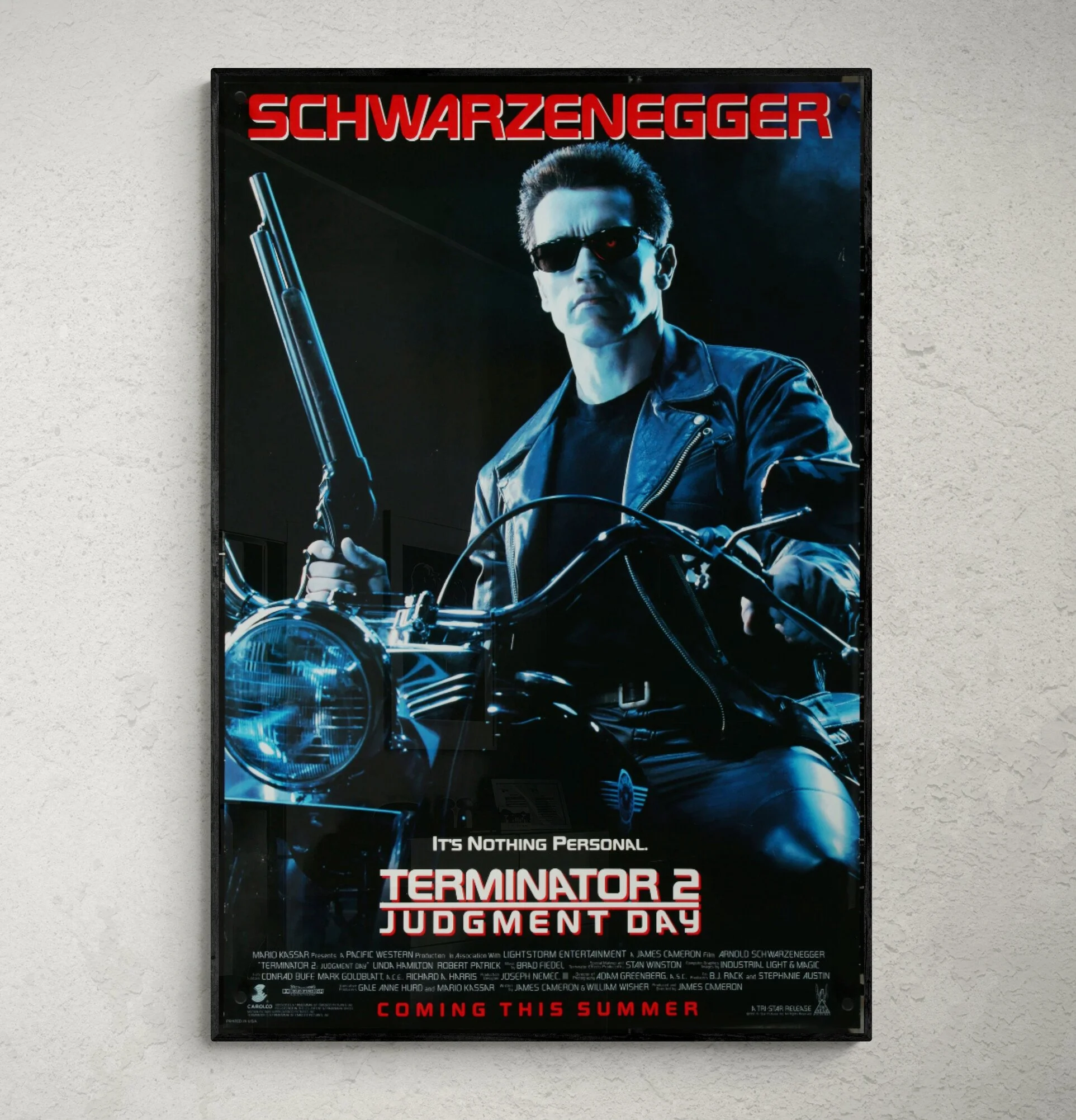 Terminator 2 Poster Original Terminator 2: Judgment Day (1991